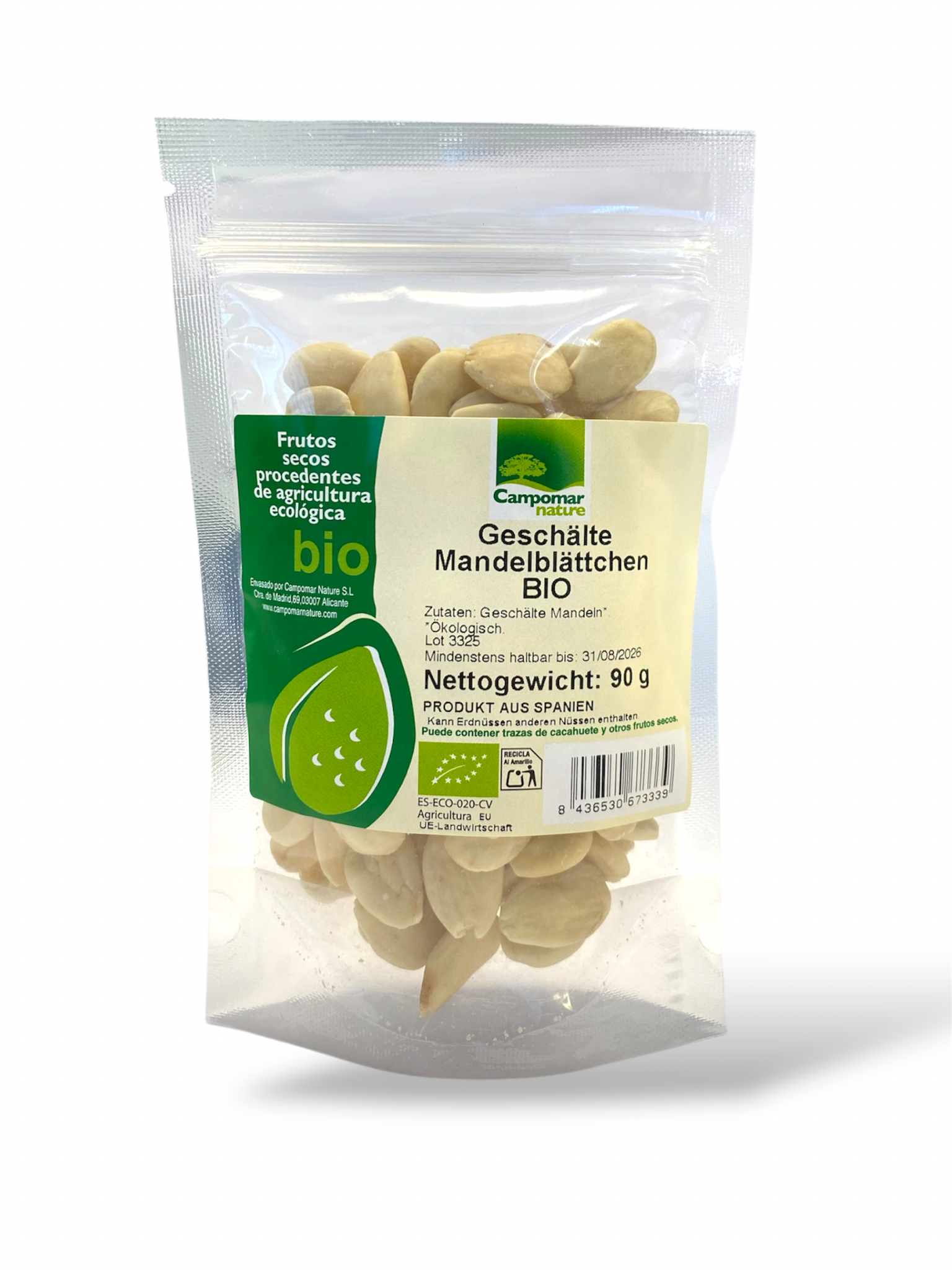 almendra repelada doy pack 1343