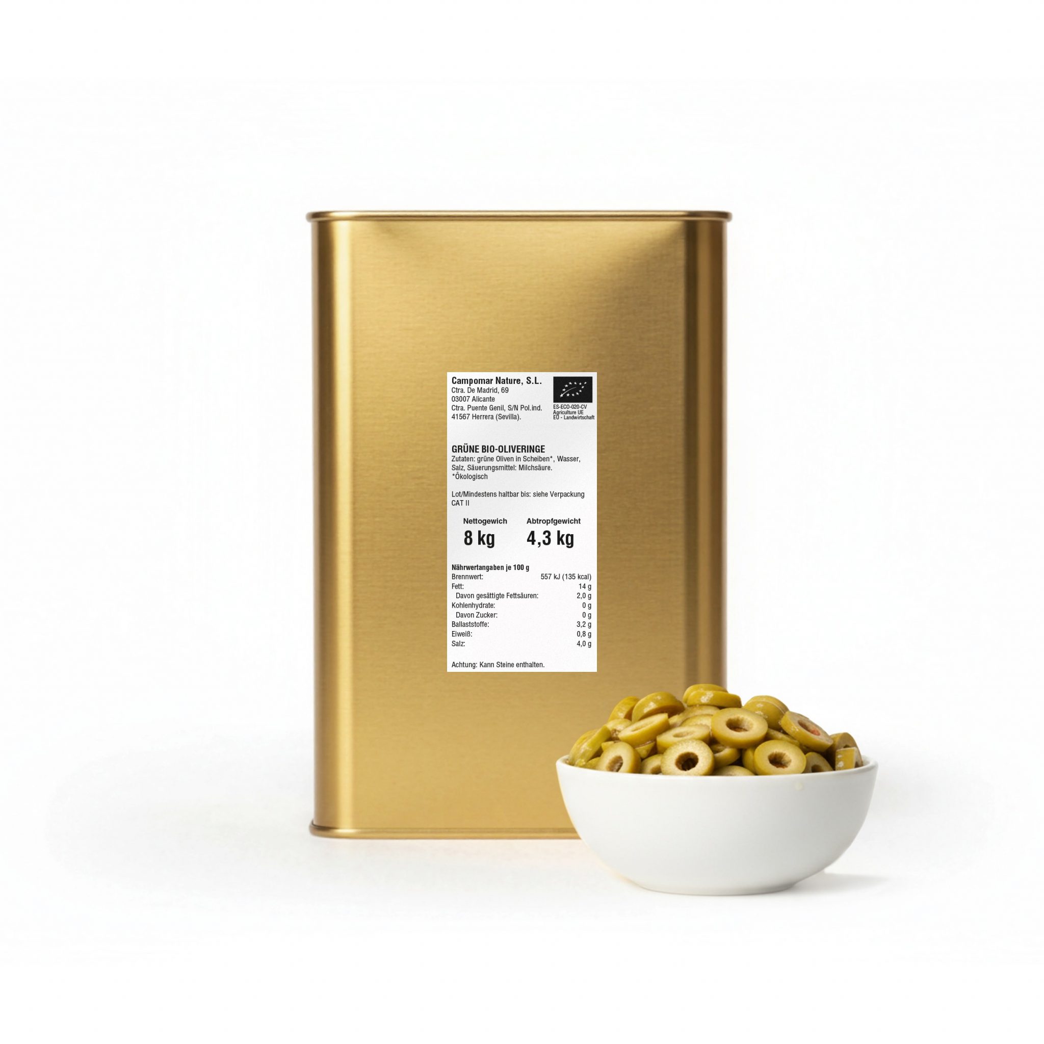 biolliven in scheiben